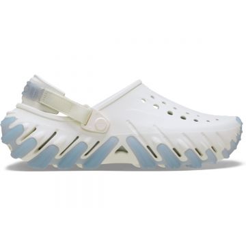 Saboti Crocs Echo Icey RO Clog Alb - Chalk