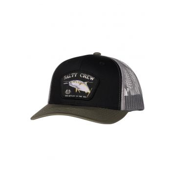 Sapca barbati  Surface Retro Trucker negru olive ajustabila