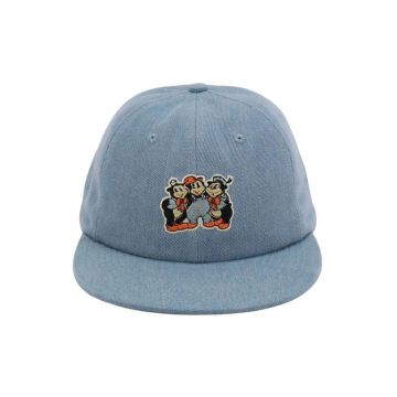 Sapca dad  denim albastru bumbac ajustabil