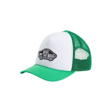 Sapca trucker  Classic Patch alb bumbac ajustabil