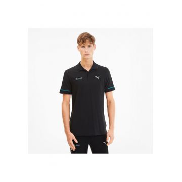 Tricou polo cu detalii logo -