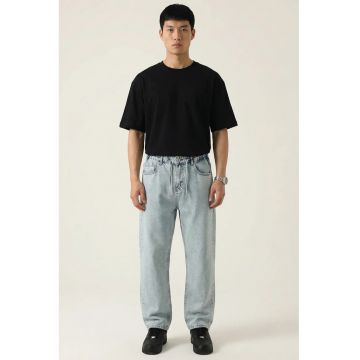 Blugi barbati -  Relaxed Fit - Maya Blue - denim - buzunar -