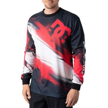 Bluza cu design grafic și logo - Multicolor