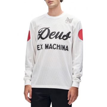 Bluza din bumbac cu imprimeu uni