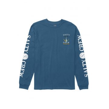 Bluza regular fit cu imprimeu pe maneci - piept si partea din spate