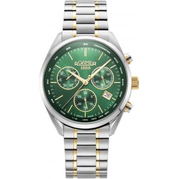 Ceas barbatesc  993819 47 75 20 - verde sport - potrivit pentru inot