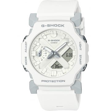 Ceas barbatesc  GA-2300-7AER alb - sport - rezistent la apa