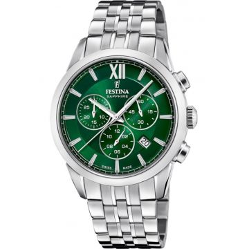 Ceas de barbati  20040/3 verde sportiv pentru inot