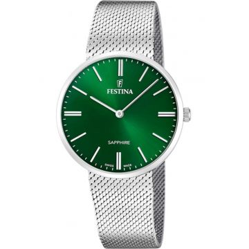 Ceas de barbati  20074/3 - verde clasic