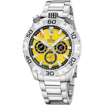 Ceas de barbati  20743/4 galben sportiv pentru inot
