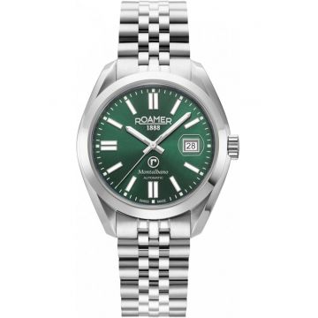 Ceas de barbati  996983 41 75 20 verde - clasic - potrivit pentru inot