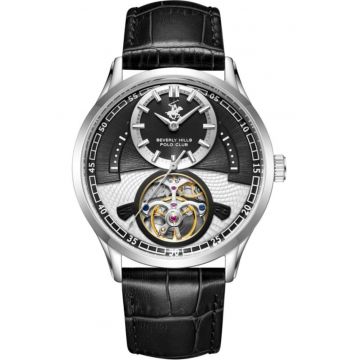 Ceas de lux pentru barbati BEVERLY HILLS BP3795X.361 - negru - cu stil fashion