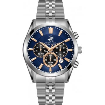 Ceas masculin BEVERLY HILLS BP3782X.391 albastru fashion