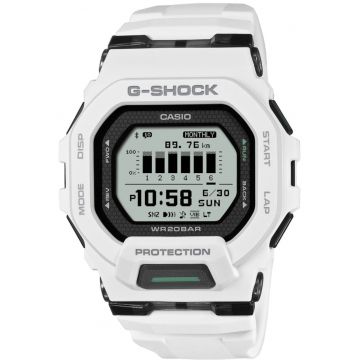 Ceasul pentru barbati  GBD-200-7ER alb - sport - rezistent la socuri