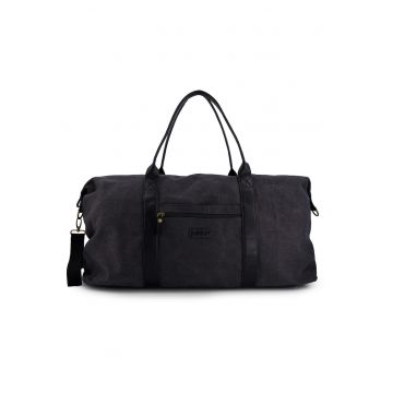 Geanta de calatorie neagra Duffle 66x36x26cm