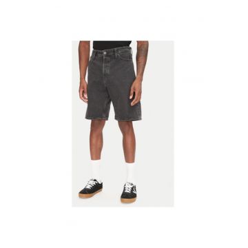 Pantaloni scurti din denim barbati Jack Jones - 12269532 - Bumbac - Negru - Negru