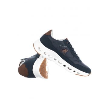 Pantofi sport cu logo contrastant