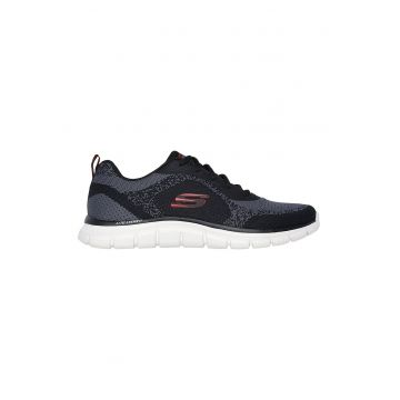 Pantofi sport din plasa Track Glendor - Negru/Gri antracit
