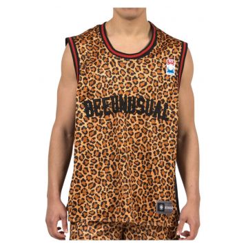 Top cu animal print
