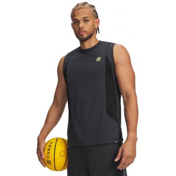 Top pentru baseball Curry - Negru