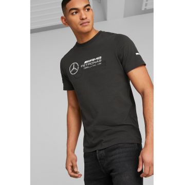 Tricou cu imprimeu logo MAPF1 - Negru