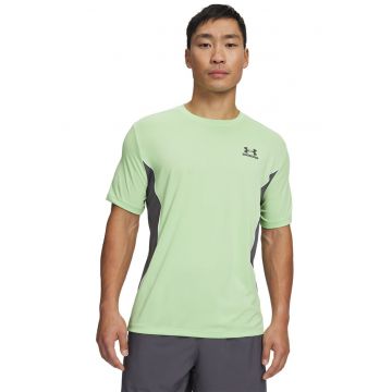 Tricou cu logo - pentru fitness - Verde pal