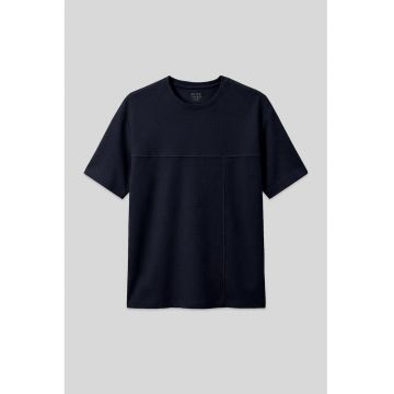 Tricou  Oversized - Albastru Marin - Poliester-Lycra - pentru barbati