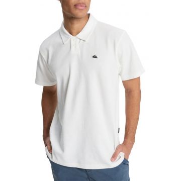 Tricou polo din bumbac cu logo discret pe piept