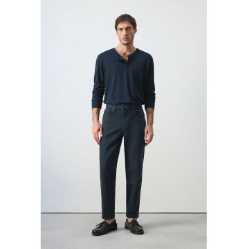 Blugi conici Ben - Bleumarin