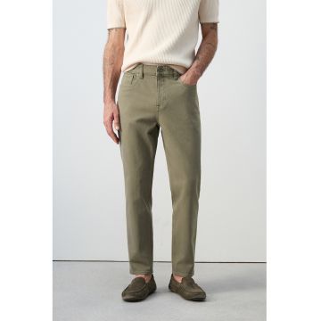 Blugi conici Ben - Kaki