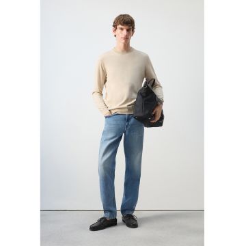 Blugi relaxed fit - Albastru
