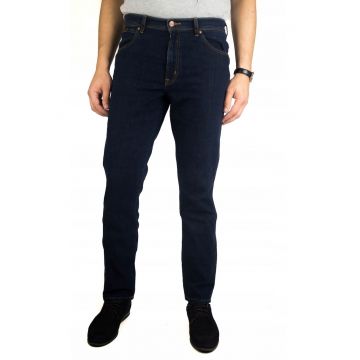 Blugi slim pentru barbati -  Bumbac - Albastru - W32-- L34