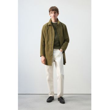 Blugi uni regular fit - Alb