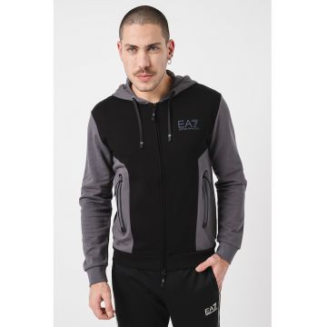 Bluza  pentru Drumetie -  - Negru - Negru/Gri inchis