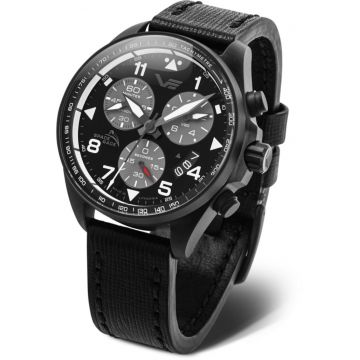 Ceas pentru barbati  6S30-325C744 - clasic - negru - rezistent la apa