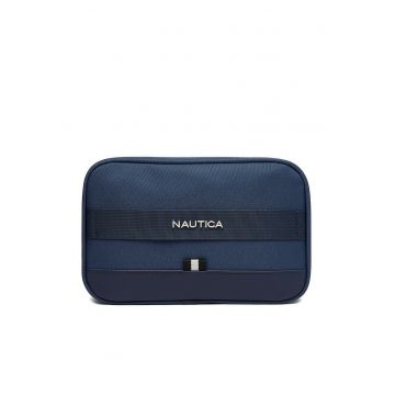 Geanta cosmetica barbati  albastru 25x15x10cm