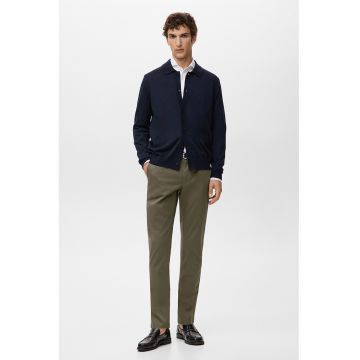Pantaloni Chino cu croiala slim-fit Barna - Kaki
