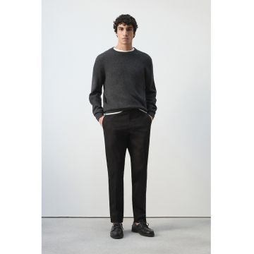 Pantaloni chino slim fit - Negru
