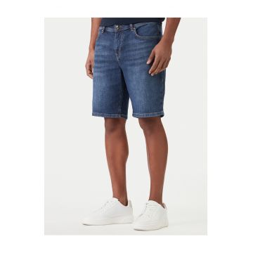 Pantaloni scurti din denim Barbati -  Albastru - bumbac