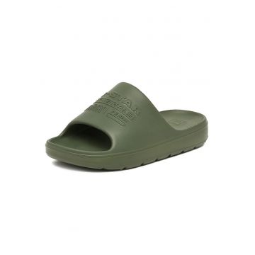 Papuci barbati  kaki - material sintetic -