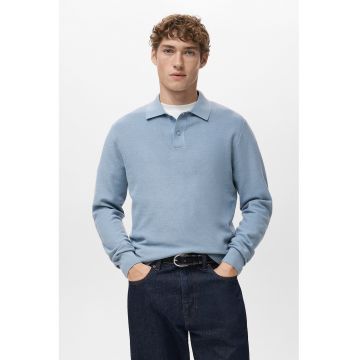 Pulover uni polo - Albastru deschis