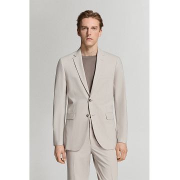 Sacou super slim-fit - Bej deschis