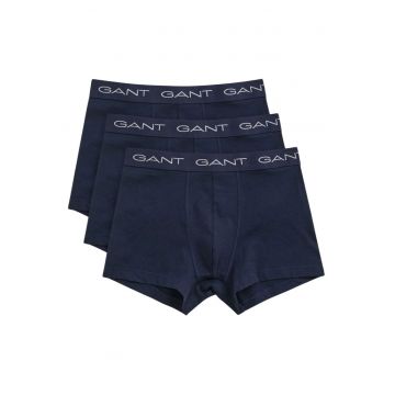 Set de 3 perechi de boxeri uni - Bleumarin