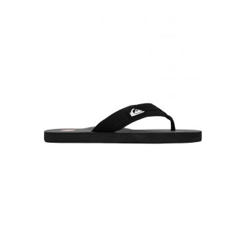 Slapi barbati  piele ecologica - negru - Negru