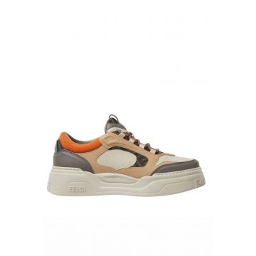 Sneakers Barbati -  Force - Alb/Gri/Portocaliu/Multicolor