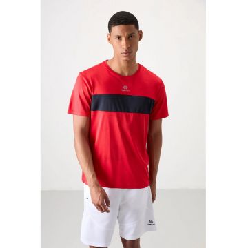 Tricou  barbati - 100% poliester cu guler rotund