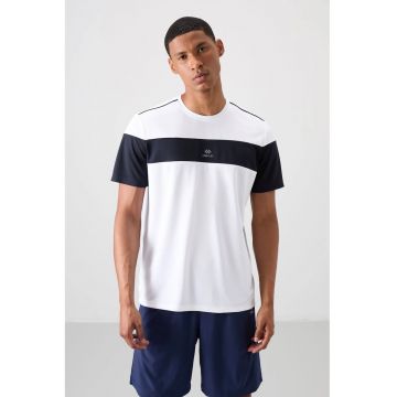 Tricou  barbati - guler rotund - blocuri de culoare - bumbac