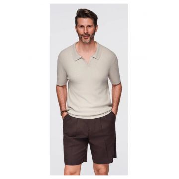 Tricou polo striat