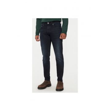 Blugi Barbati -  304695209 - Bumbac - Elastan - Albastru - Albastru