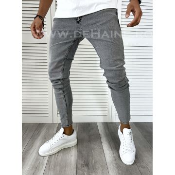 Blugi barbati conici gri DEF002 D3-1.1